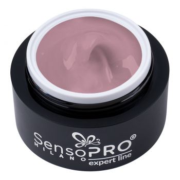 Gel Constructie Unghii Expert Line SensoPRO Milano - Rose Pink 30ml la reducere