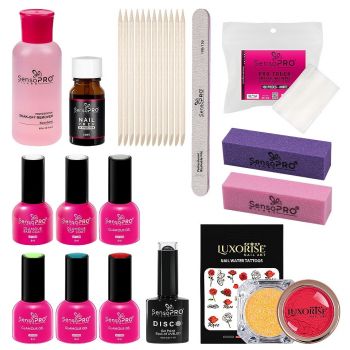 Kit Consumabile Oja Semipermanenta Summer Glam SensoPRO Milano + CADOU