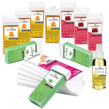 Kit Epilare Ceara Consumabile SensoPRO Milano, Velvet Touch