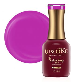 Oja Semipermanenta LUXORISE Color Fall Collection - Magenta Bliss, 15ml