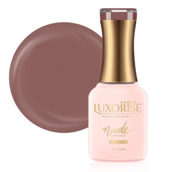 Oja Semipermanenta Nude Collection LUXORISE, Brown Sugar 15ml