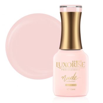 Oja Semipermanenta Nude Collection LUXORISE, Princess Charming 15ml