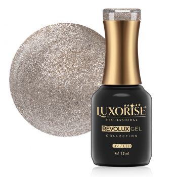 Oja Semipermanenta Revolux LUXORISE, Gold Flakes 15ml