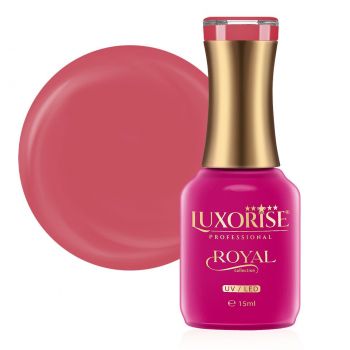 Oja Semipermanenta Royal Collection LUXORISE, Royal Rose 15ml