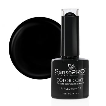 Oja Semipermanenta SensoPRO Milano 10ml - 002 Black Onyx