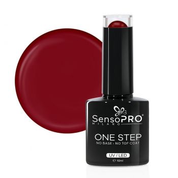 Oja Semipermanenta SensoPRO Milano One Step 10ml, Burgundy Lover #050