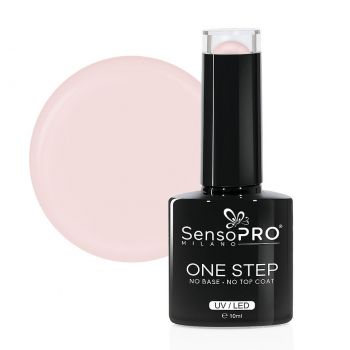 Oja Semipermanenta SensoPRO Milano One Step 10ml culoare Nude - 019 Peace and Love