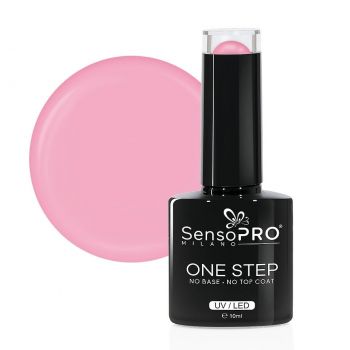 Oja Semipermanenta SensoPRO Milano One Step 10ml, Pink Rose #053