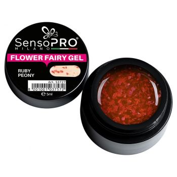 Flower Fairy Gel UV SensoPRO Milano - Ruby Peony 5ml la reducere