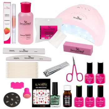 Kit Consumabile Oja Semipermanenta Glamorous Crush SensoPRO Milano + CADOU