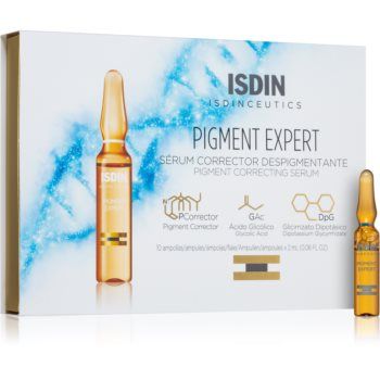 ISDIN Isdinceutics Pigment Expert ser iluminator pentru corectia petelor de pigment in fiole