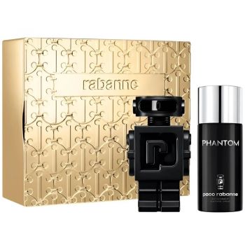 Set cadou Paco Rabanne Phantom, Parfum, Barbati, 100 ml + Deodorant Spray, 150 ml