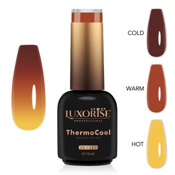 Oja Semipermanenta Termica 3 Culori LUXORISE ThermoCool - Misty Moon 10ml