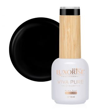 Oja Semipermanenta Hema Free Viva Pure LUXORISE - Pure Black 10ml