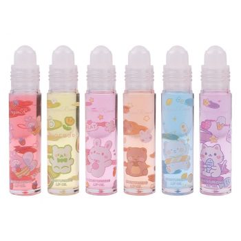 Ulei de Buze Ranee Fruit Lip Oil, set 6 buc #A