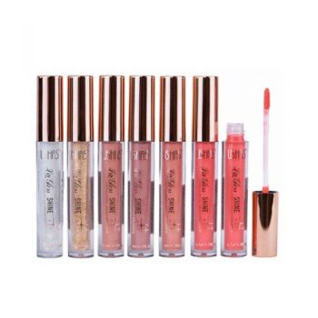 Set 6 luciuri de buze, Ushas, Shine Lip Gloss, 02