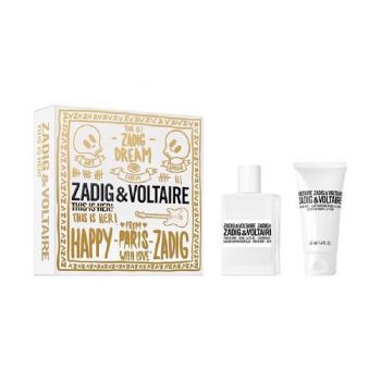 Set Cadou Zadig & Voltaire This Is Her!, Femei, Apa de parfum, 50 ml + lotiune de corp, 50 ml