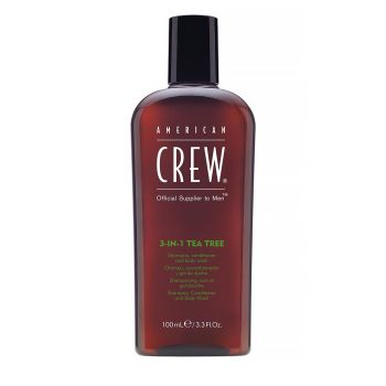 Tea tree 3-in-1 shampoo + conditioner and body wash 100 ml