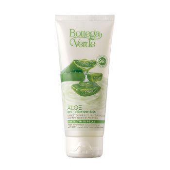 Gel de curatare, calmant, cu 90% suc de aloe vera bio