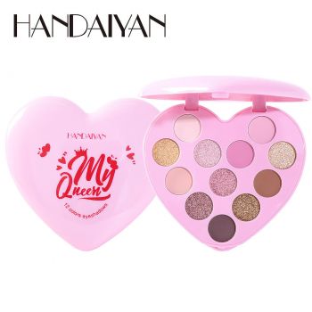 Paleta 12 Farduri My Queen Handaiyan Pinky