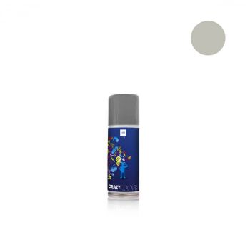 Spray colorant pentru par CRAZY COLOURS - colorare temporara - ARGINTIU