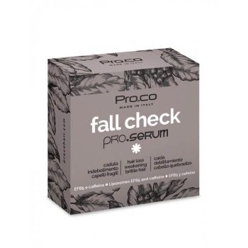 Tratament impotriva caderii parului FALL CHECK - set 3 fiole