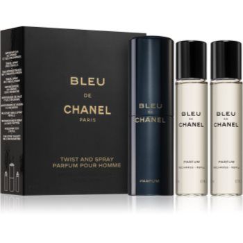 Chanel Bleu de Chanel parfum + refill pentru bărbați