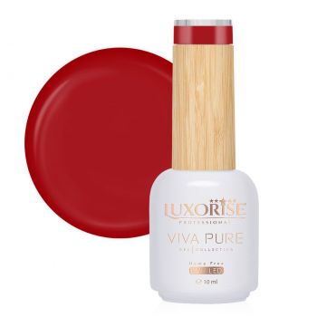 Oja Semipermanenta Hema Free Viva Pure LUXORISE - Rhapsody Red 10ml