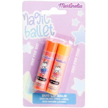 Martinelia Magic Ballet Lip Balm Duo balsam de buze pentru copii