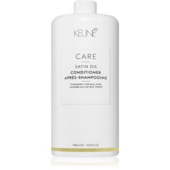 Keune Care Satin Oil Conditioner balsam pentru păr ușor de pieptănat cu efect iluminator