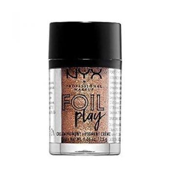 Pigment Fard Pleoape, NYX, Foil Play Cream Pigment, 04 Dagger, 2.5 g ieftin