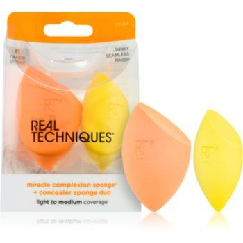 Real Techniques Sponge+ Miracle Complexion & Concealer burete pentru machiaj 2 bc