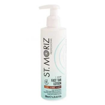 Lotiune Autobronzanta pentru Bronzare Gradual - St.Moriz Original 1 Hour Fast Tan, 200 ml