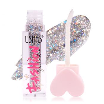 Fard Lichid Pleoape cu Glitter Ushas Fashion, 03