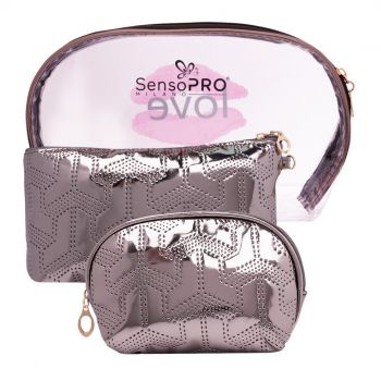 Portfard Travel SensoPRO Milano, Popular Glam, set 3 buc