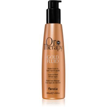 Fanola Oro Therapy Gold Fluid lapte pentru păr cu aur de 24 de karate