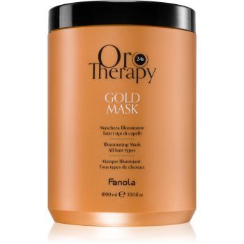 Fanola Oro Therapy Gold Mask Masca de par cu aur de 24 de karate