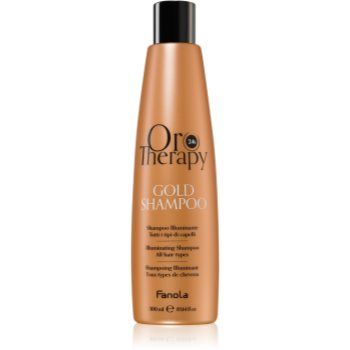 Fanola Oro Therapy Gold Shampoo sampon hidratant cu aur de 24 de karate