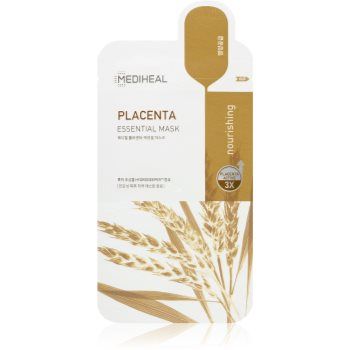 MEDIHEAL Essential Mask Placenta mască textilă nutritivă