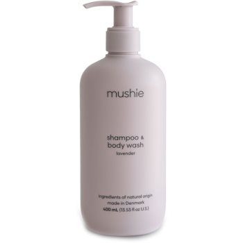 Mushie Organic Baby 2 in 1 gel de dus si sampon pentru copii