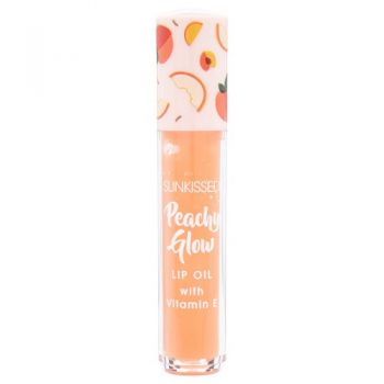 Luciu Buze cu Vitamina E, Sunkissed, Peachy Glow, Lip Oil, 4.2 ml