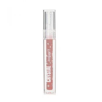 Luciu de Buze, Sunkissed, Crystal Couture Lip Elixir, Vitamina E, Maro, Golden, 3.5 ml