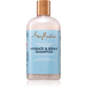 Shea Moisture Manuka Honey & Yogurt Shampoo sampon hidratant pentru par uscat