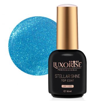 Top Coat LUXORISE - STELLAR SHINE Galactic Azure 10ml