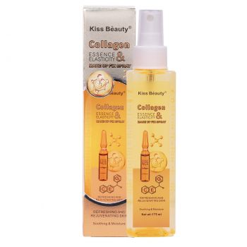 Spray Fixare Machiaj Collagen Essence & Elasticity Kiss Beauty, 175ml