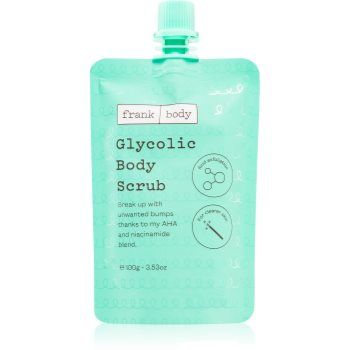 Frank Body Glycolic exfoliant pentru corp Cu AHA Acizi