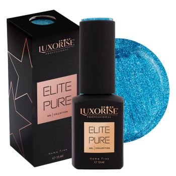 Oja Semipermanenta Hema Free LUXORISE ELITE PURE- Aristocratic Azure, 15ml