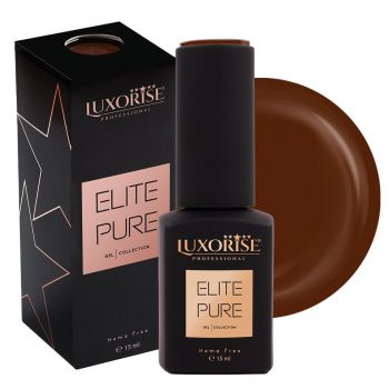 Oja Semipermanenta Hema Free LUXORISE ELITE PURE- Espresso Elegance, 15ml