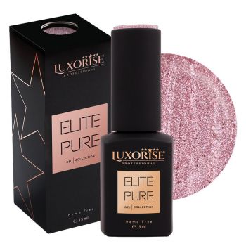 Oja Semipermanenta Hema Free LUXORISE ELITE PURE- Golden Rose, 15ml