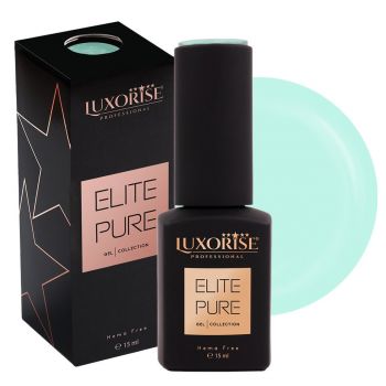 Oja Semipermanenta Hema Free LUXORISE ELITE PURE- Pastel Mint, 15ml